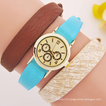 Popular promotional items free style cute leather chinese watches